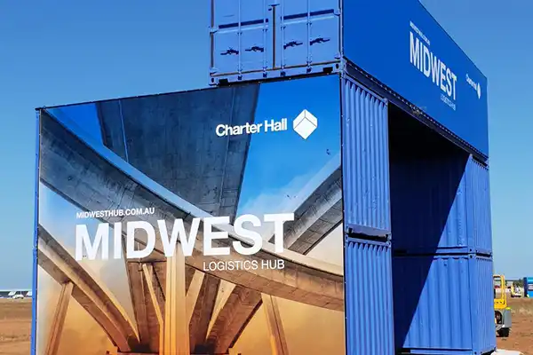 Container Signage -Product Image - Mesh Direct
