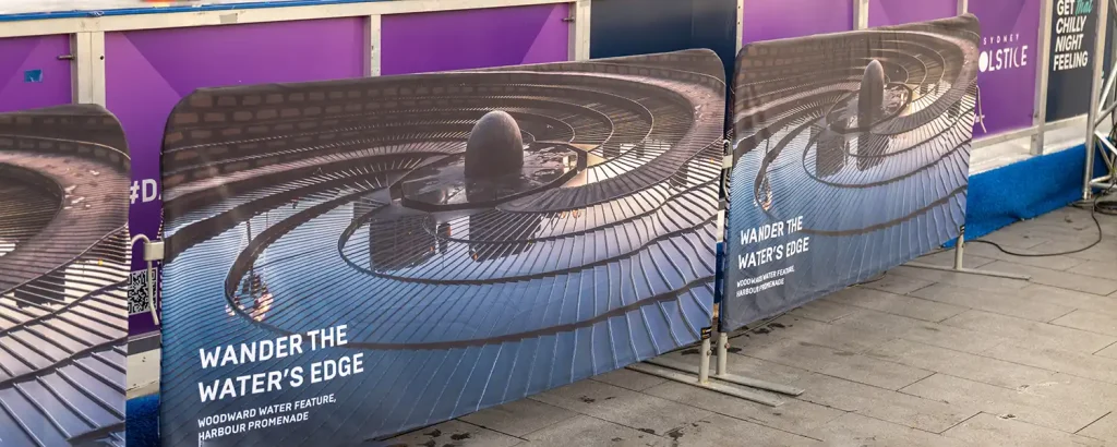 Crowd Control Banners - Mesh Direct