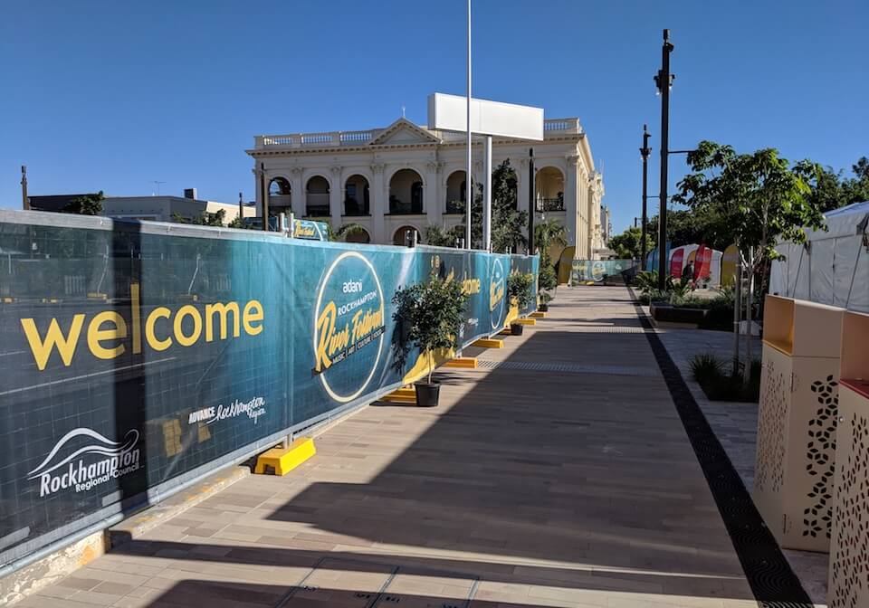 Mesh Banner for Rockhampton River Festival