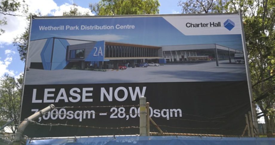 Charter Hall Wetherill park Billboard