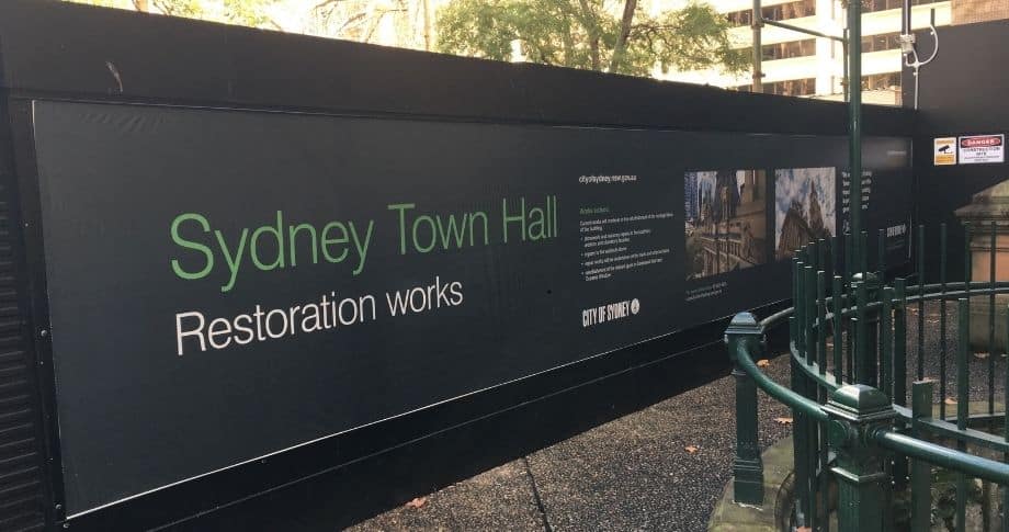 Sydney Town Hall Eco Vinyl