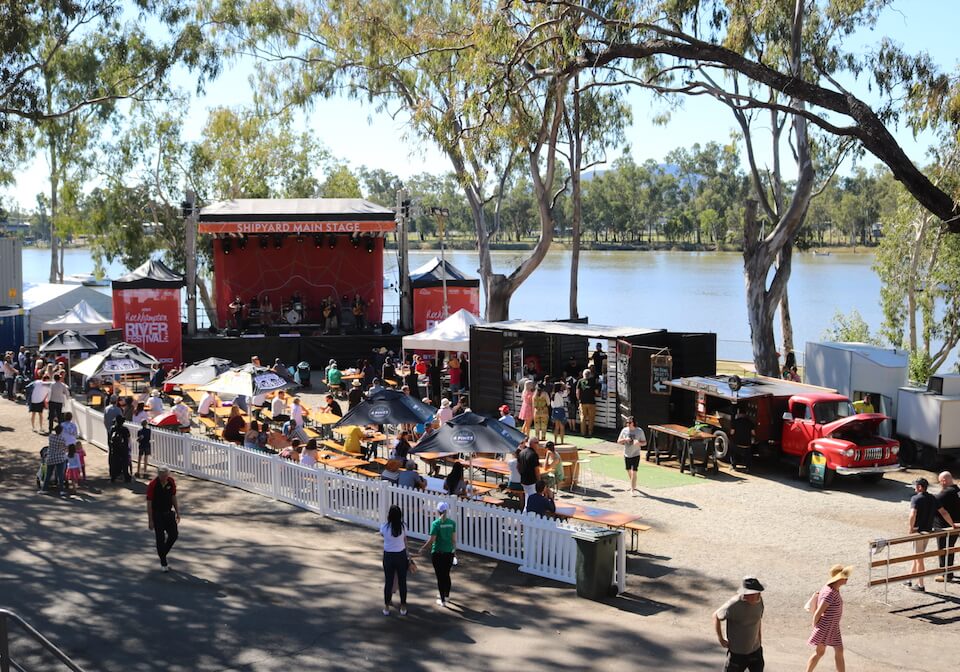 Rockhampton Festival stage banners