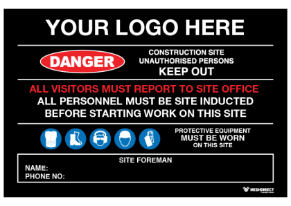 Site Specific Health and Safety Rules Safety Signs