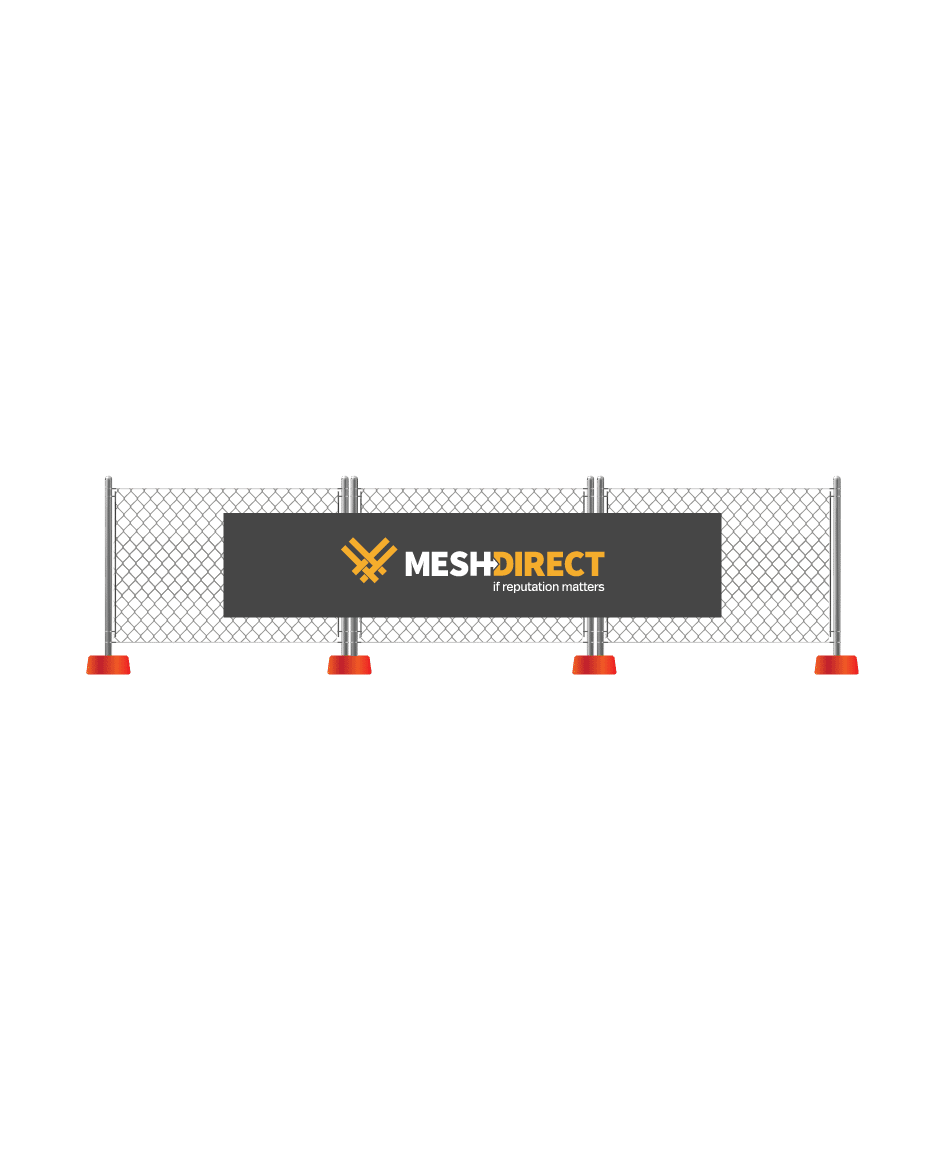 Fire Retardant Fence Mesh – Custom Sized Banners