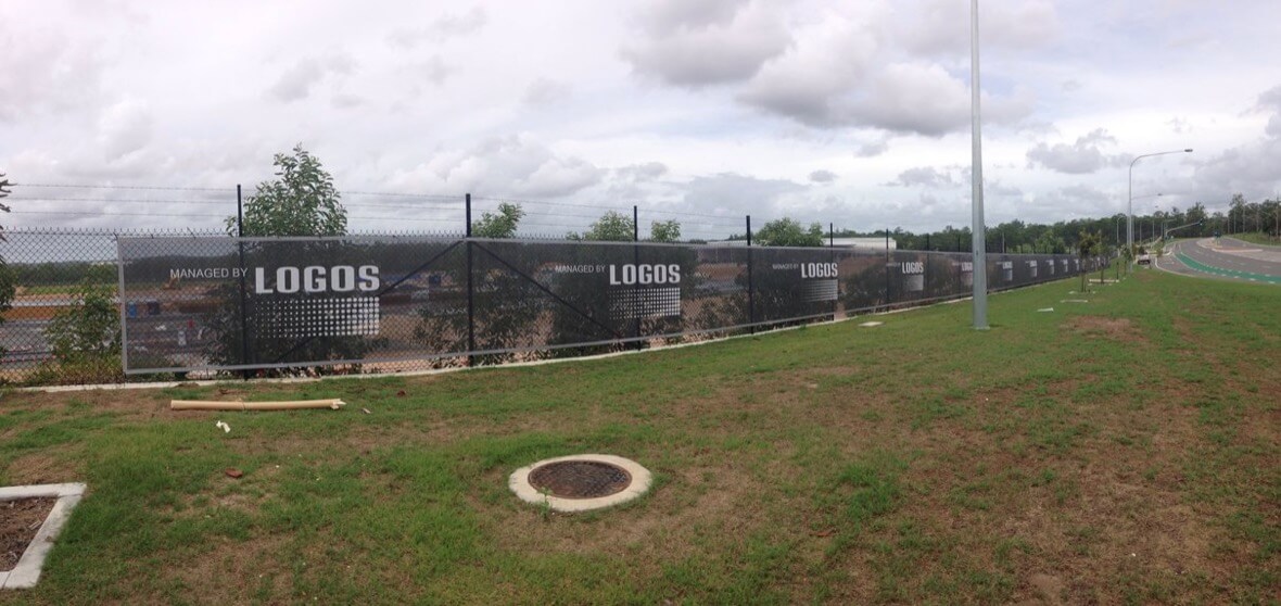 Logos Wind mesh Fencing Wrap