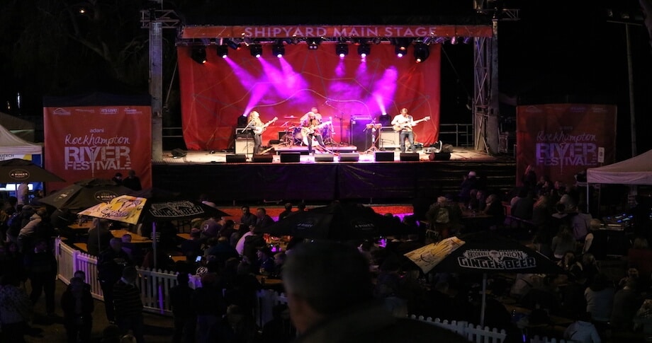 Stage Banners for Rockhampton River Festival