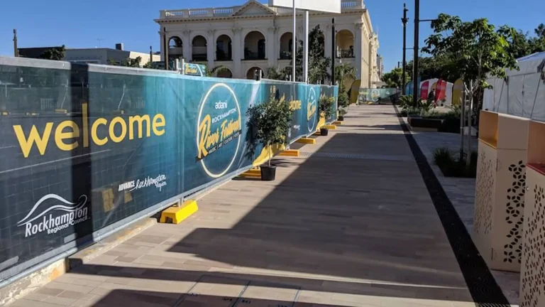 Banner Mesh for Rockhampton River Festival Event