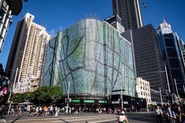 Sydney Woolworths Building Wrap