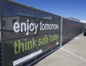 Fence Mesh Banner