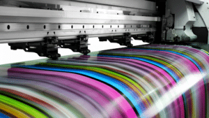 Mesh Banner Printing process