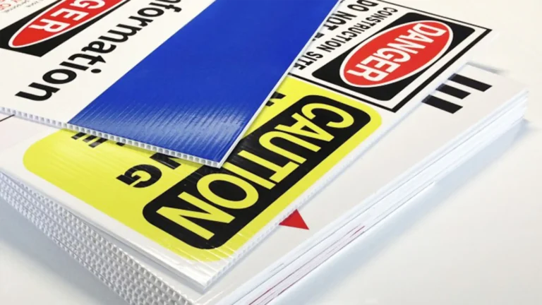 corflute signs