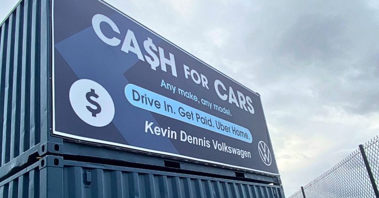 Vinyl Banner Container Signage