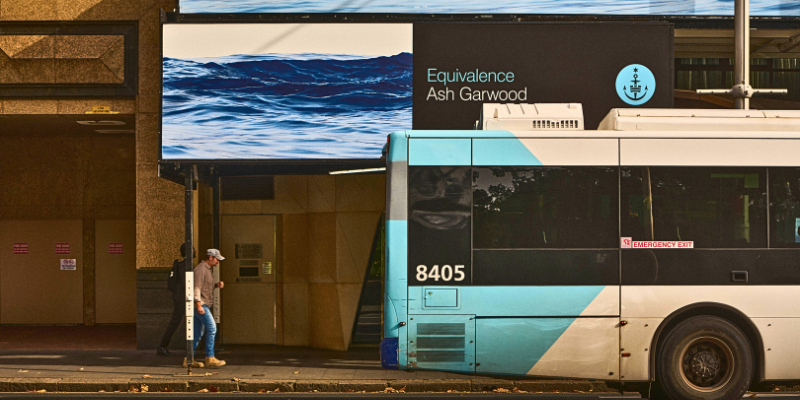 Grand Format Vinyl Hoarding Sydney by artist Ash Garwood
