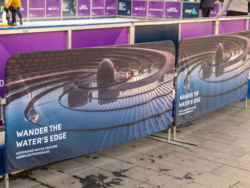 Level Up Event Safety and Style: The Power of Branded Signage on Crowd Control Barriers