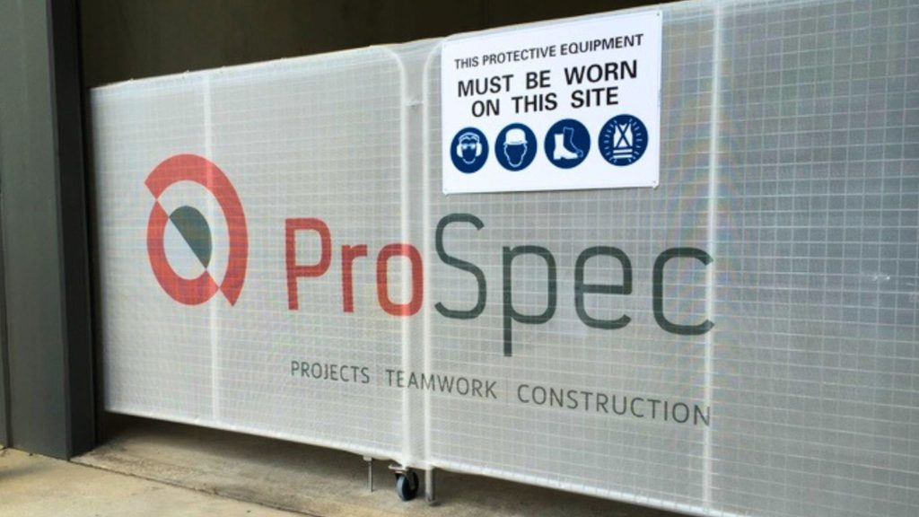 Construction Site Shade Cloth Mesh Fencing cover