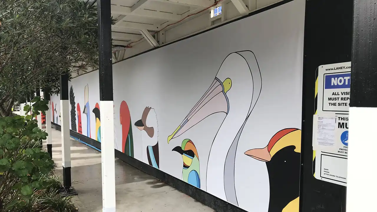 Vinyl Hoarding Banners