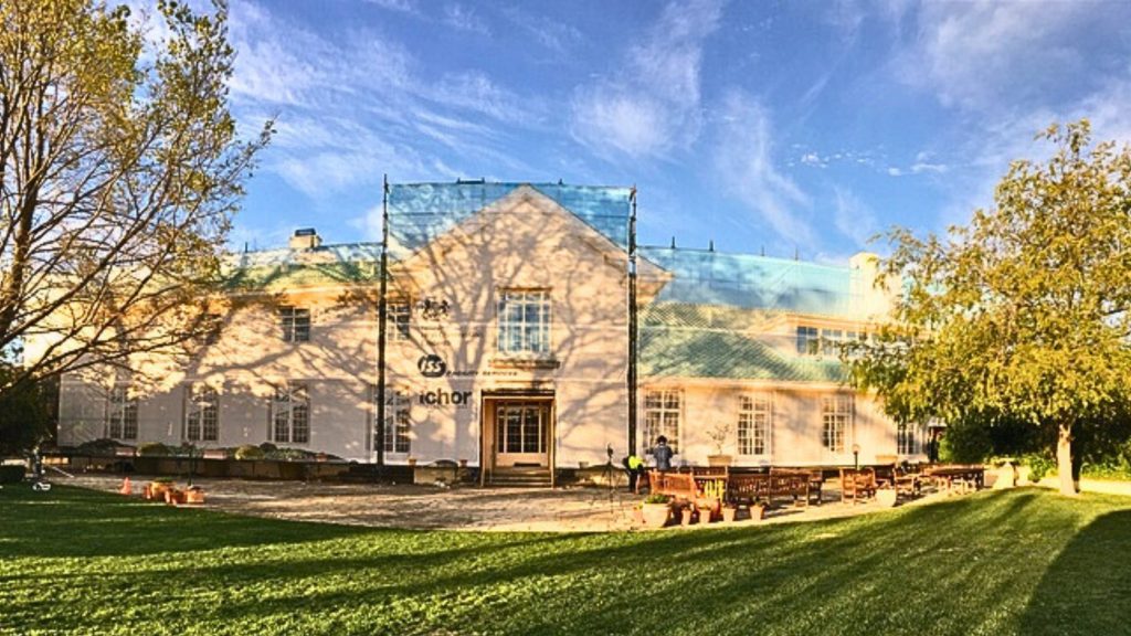 British Ambassadors Residence Building Wrap