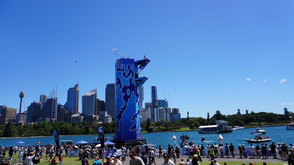 Red bull festival tower