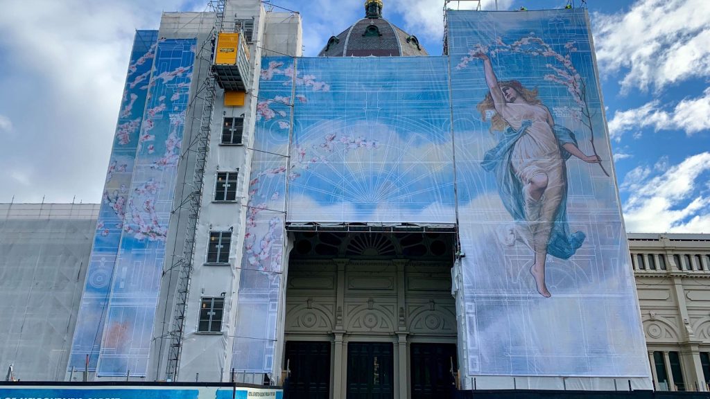 Museums Victoria Building Wrap
