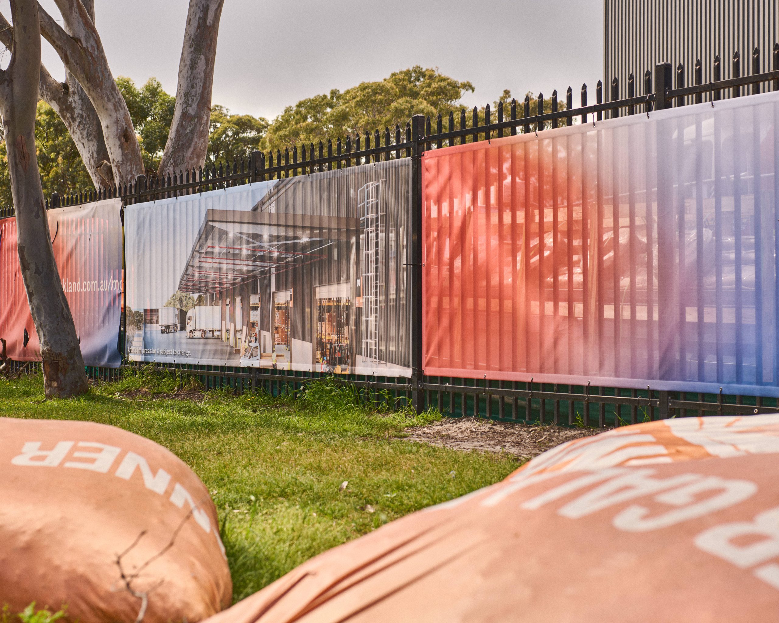 stockland banner mesh custom flame retardant