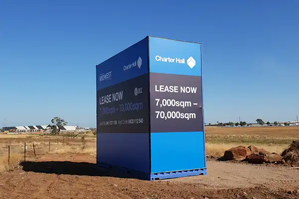 Container Signage - Printed, Installed and Supplied by Mesh Direct
