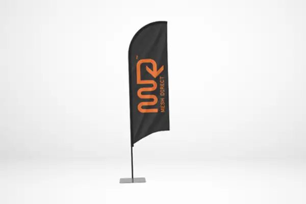 TEAR DROP BANNER - Mesh Direct