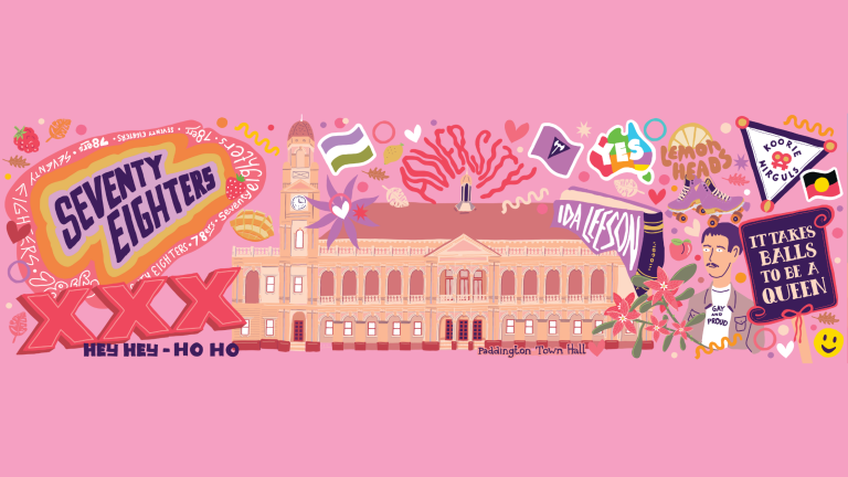 Sydney World Pride Vinyl Hoarding