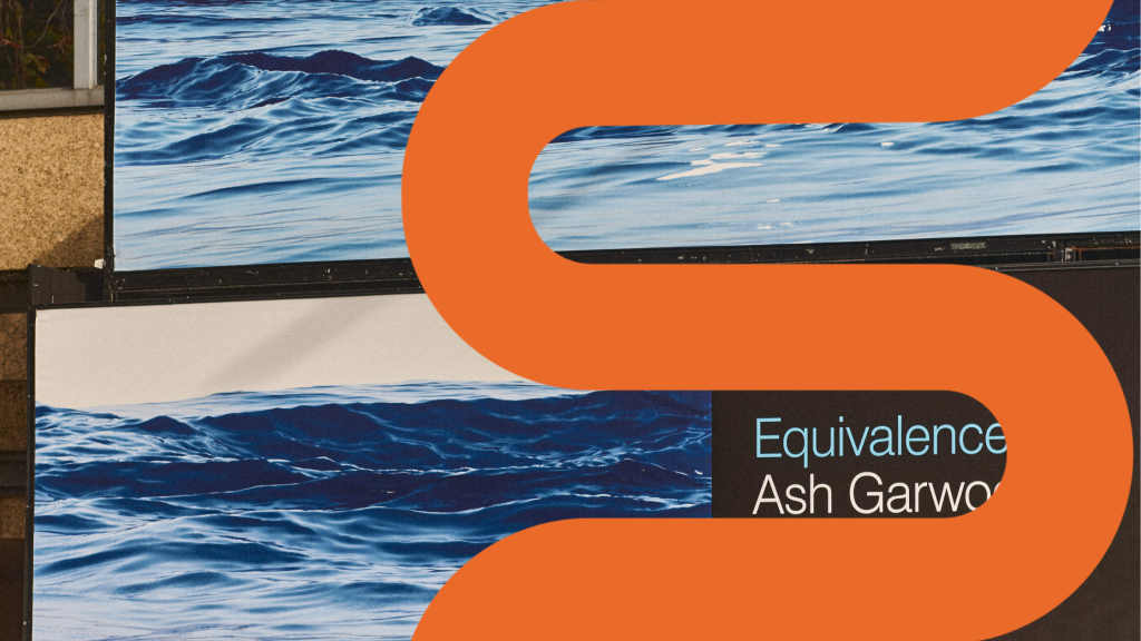 Vinyl hoarding with Kedar Edge