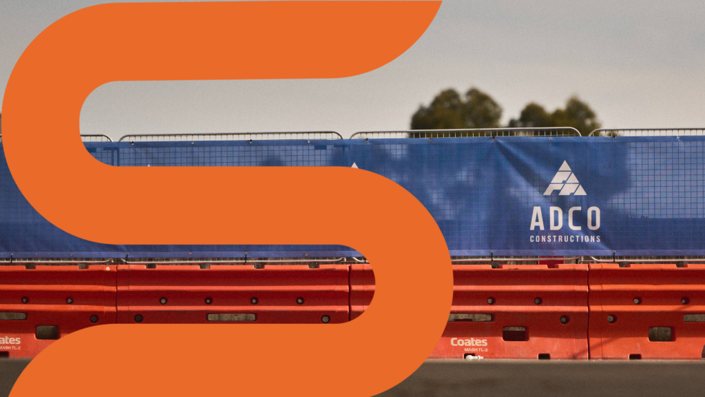 Adco banner mesh advertising