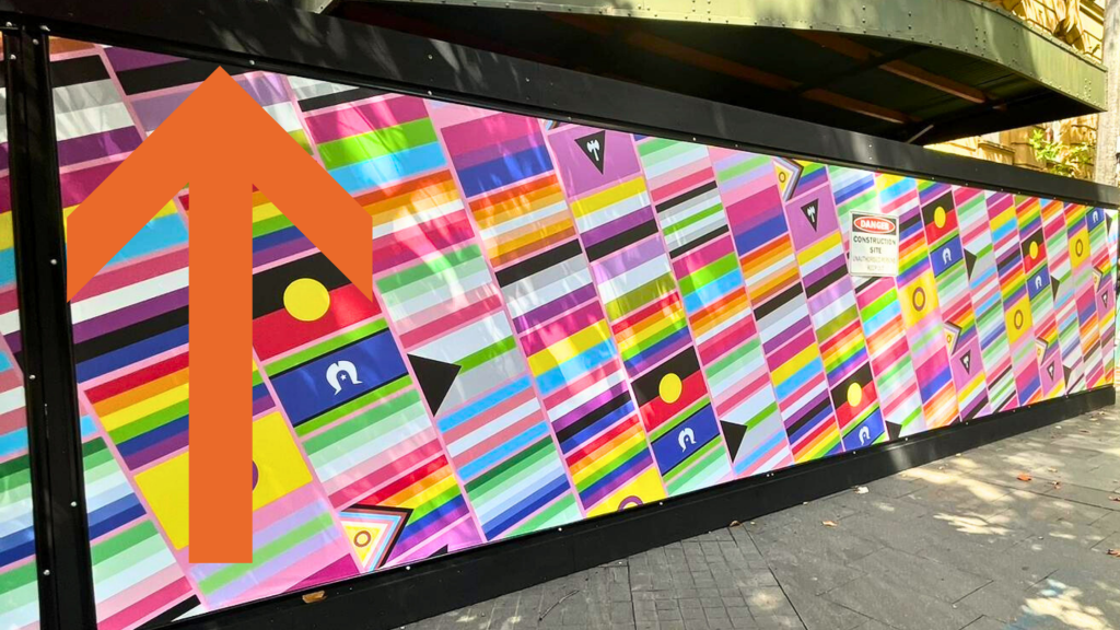 Oxford Street Vinyl Hoarding