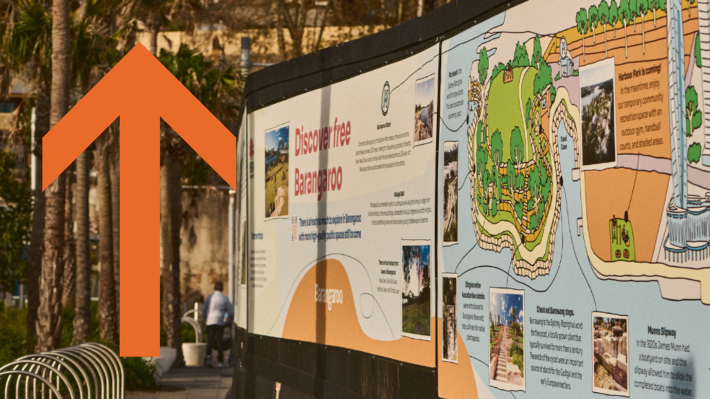 Barangaroo Community Vinyl Hoarding