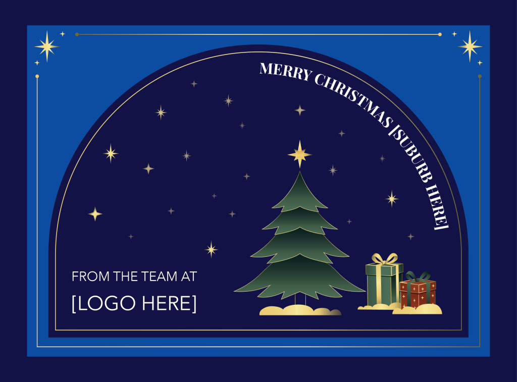 Merry Christmas Classic Mesh