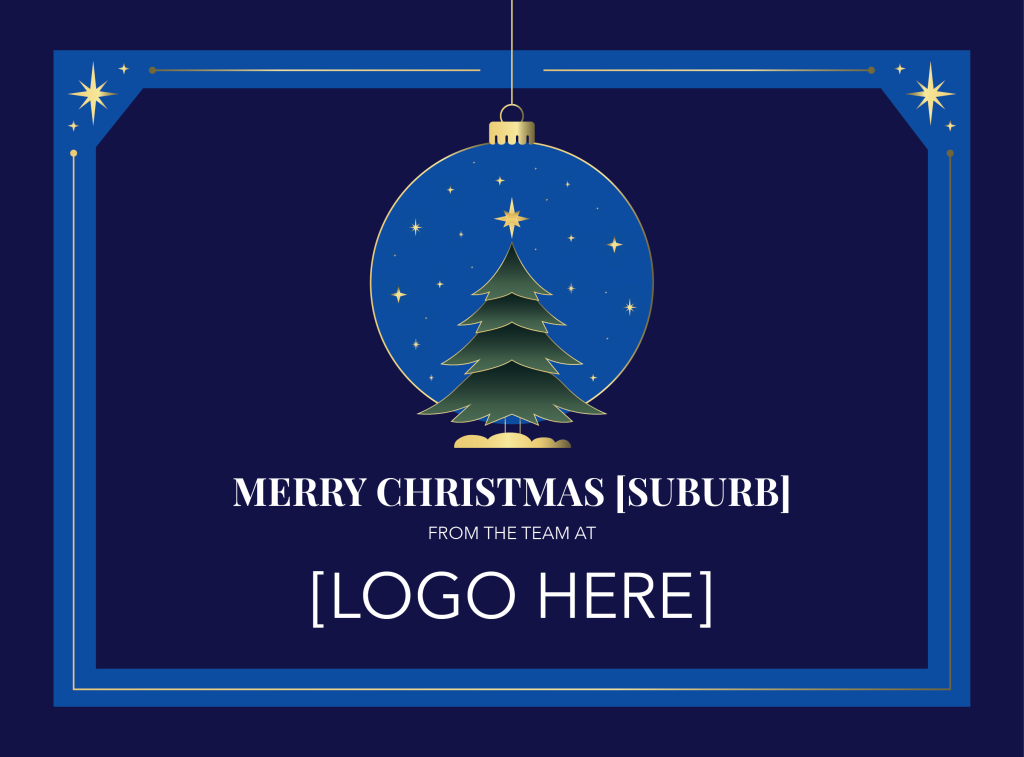 Merry Christmas Classic Mesh