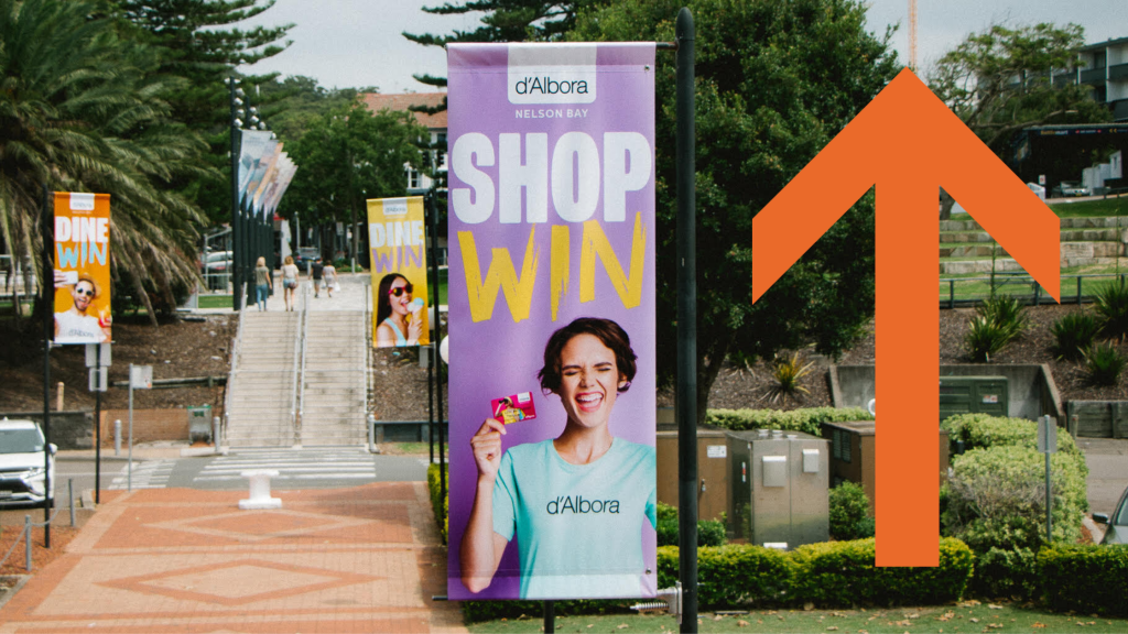 Retail Banner Mesh flags Mesh Direct