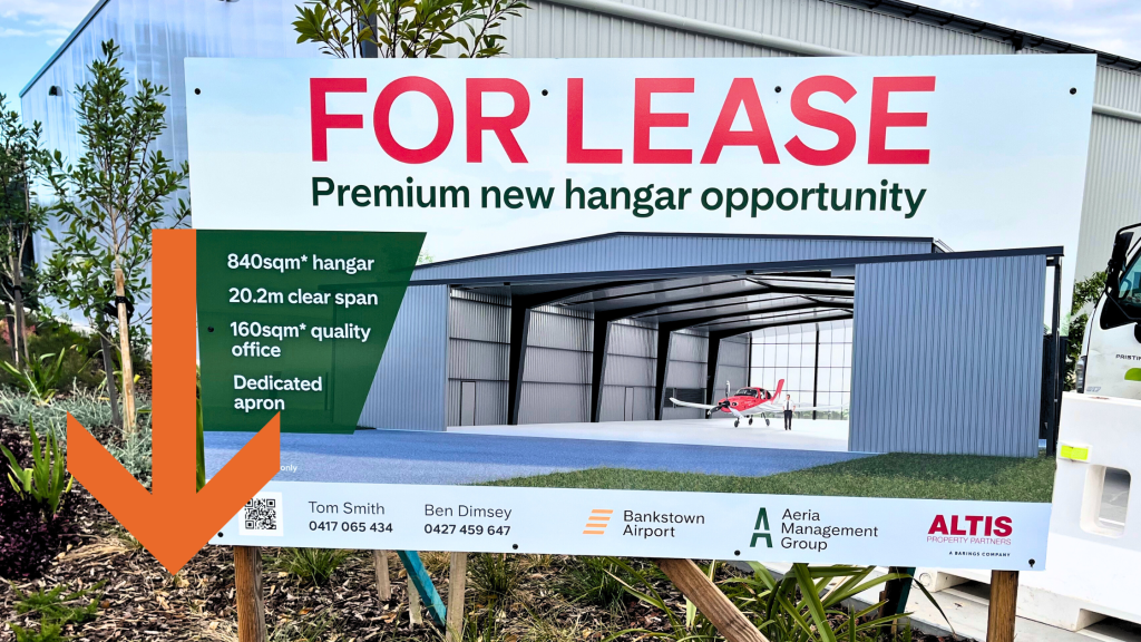 Rigid Signage Alupanel custom print by Mesh Direct