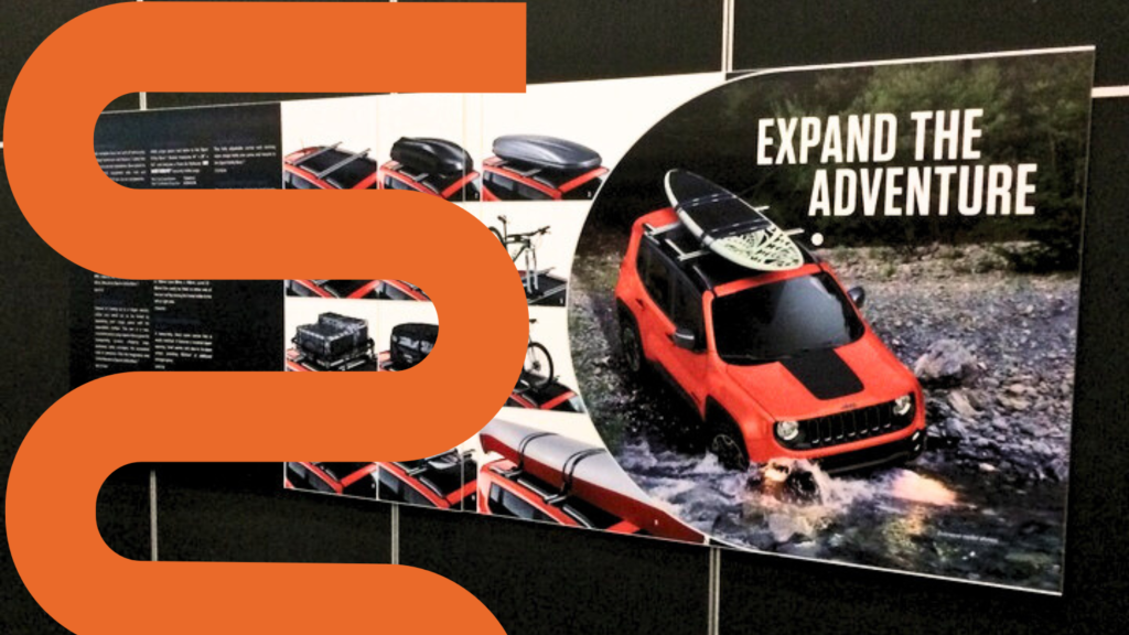 Rigid Signage for exhibitions by Mesh Direct