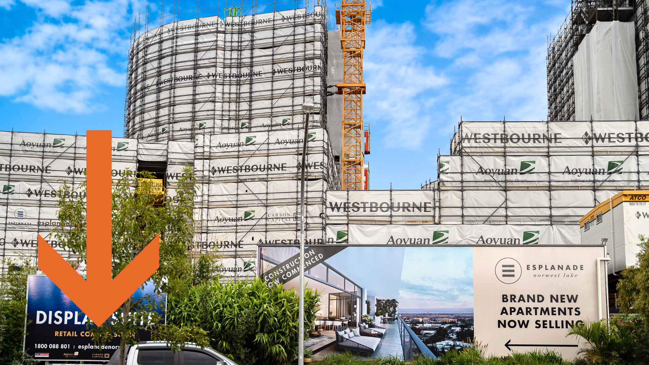 Adscaff Branded Scaffolding Containment Mesh