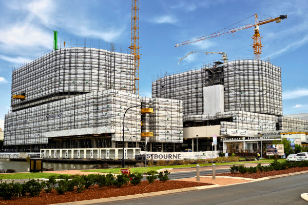 Mesh Direct Adscaff for construction and demolition containment mesh