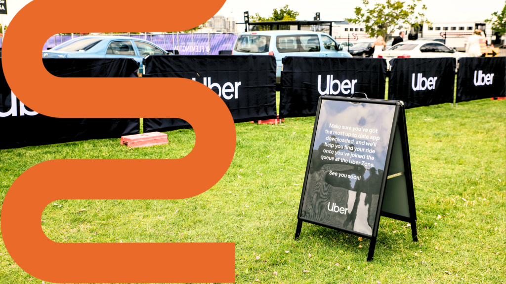 Uber Event Crowd Control Barriers By Mesh Direct