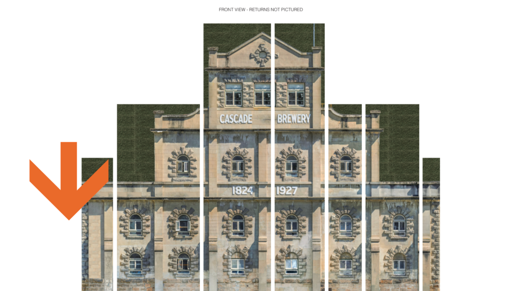 Artwork Proof 1 - Cascade Brewery Building Wrap