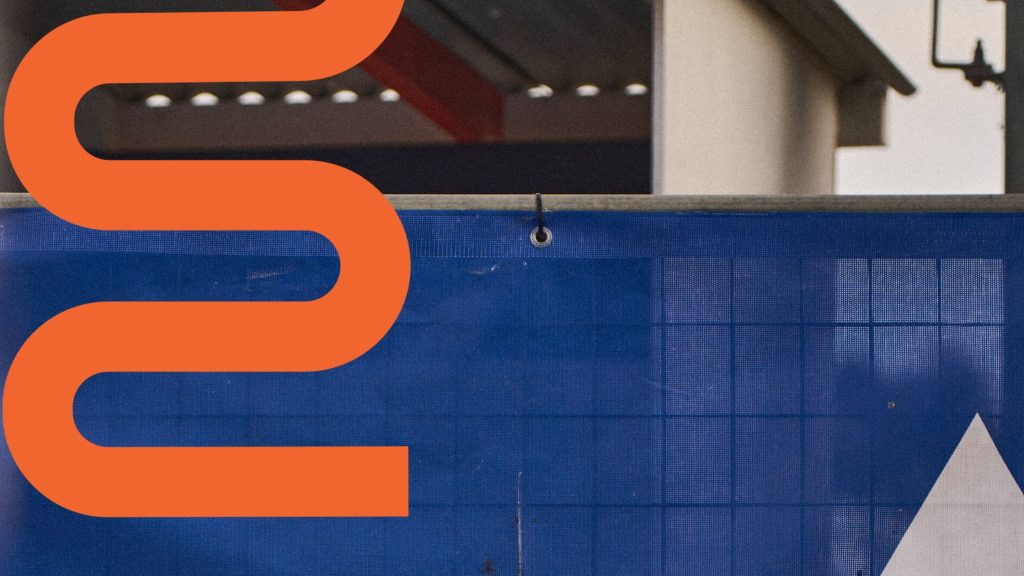 Printed banners large scale printing mesh direct