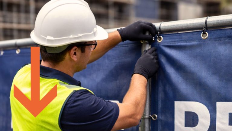 Installation services with mesh direct installing banner