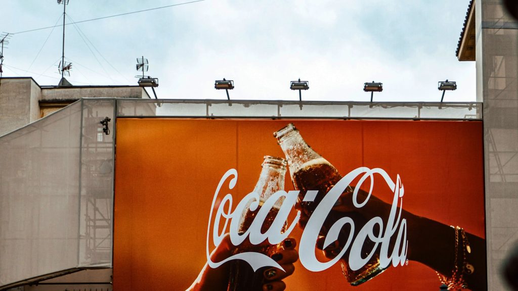 coca cola billboard printed banners mesh direct
