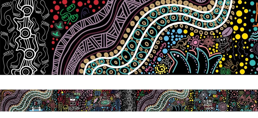 Through Their Eyes City Of Sydney Creative hoardings program