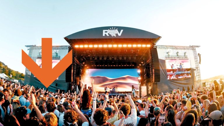 Festival Stage Printed Signage