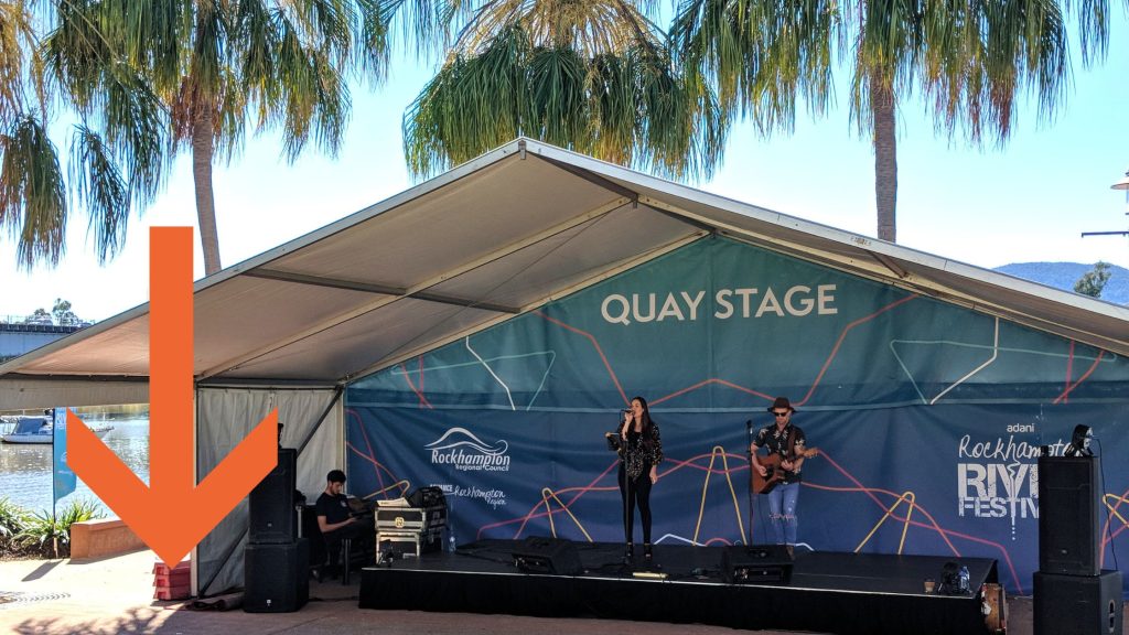 Stage Backdrop Banner Mesh
