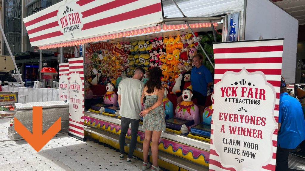 Festival and event vendor printed signage