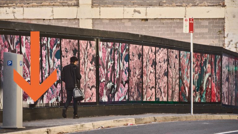 Quality printed vinyl hoarding