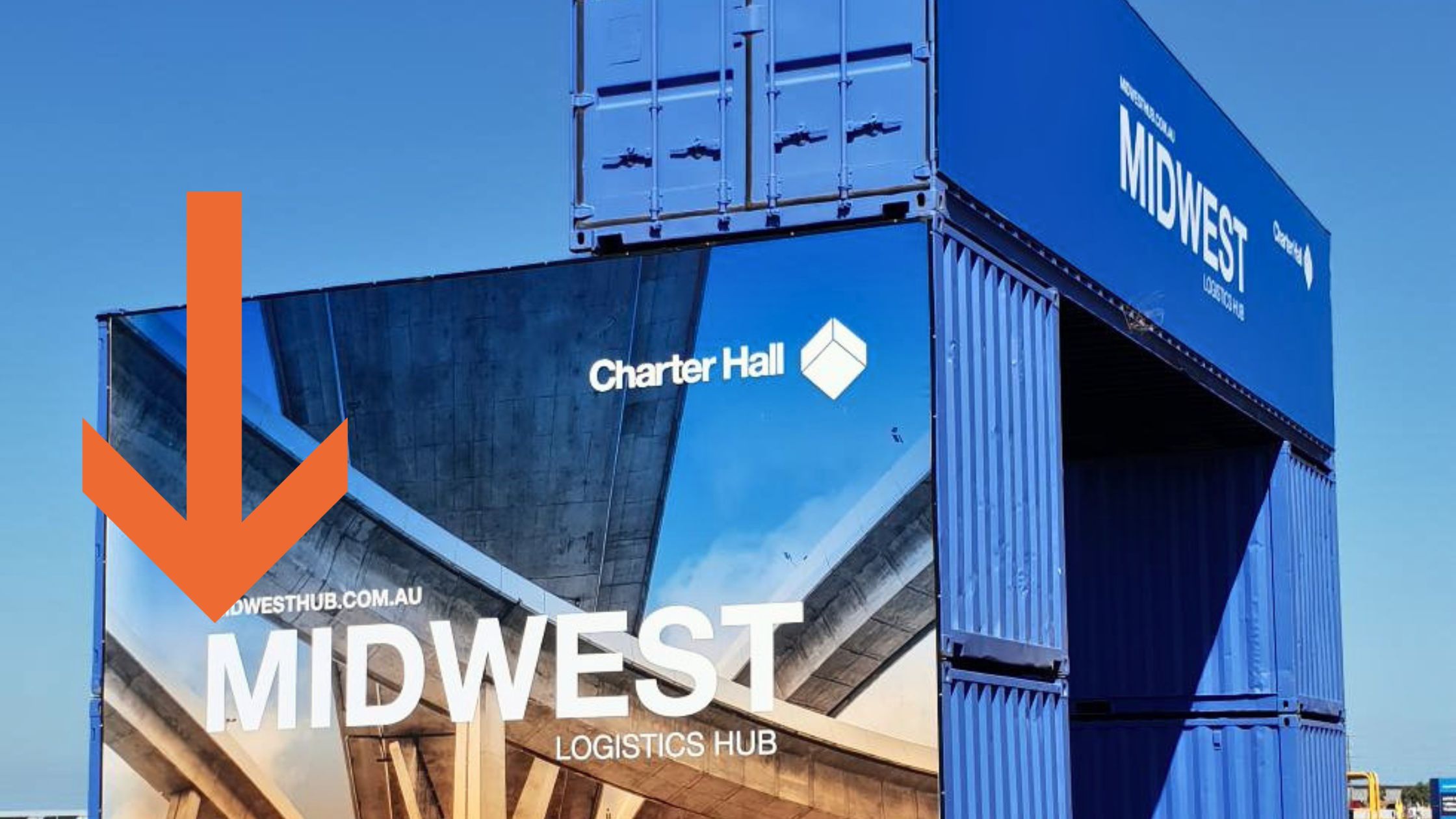Container Wrap For marketing and advertising