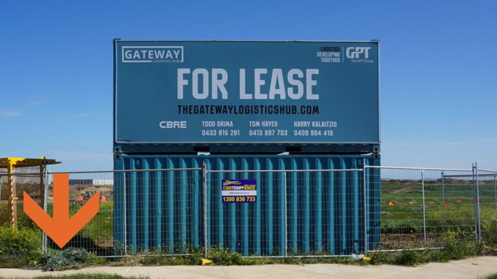 For lease shipping container wrap